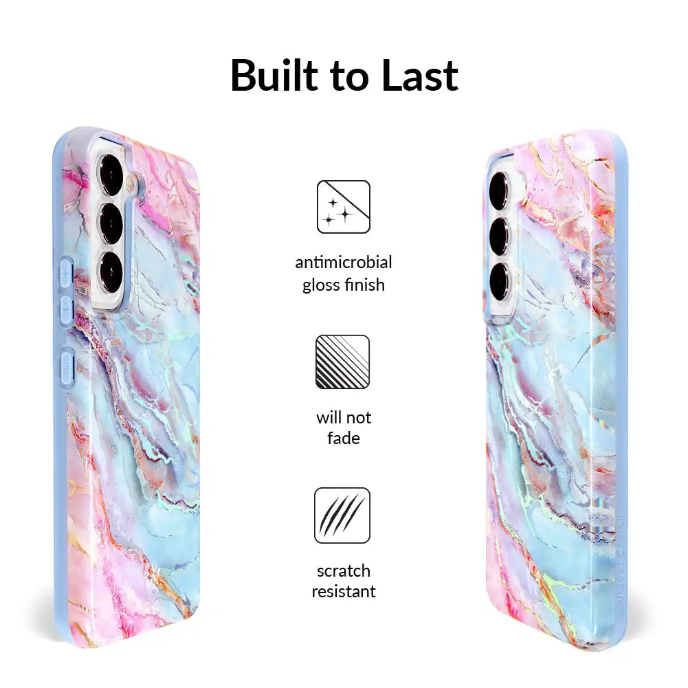 Holo Moonstone Marble Samsung Galaxy Case