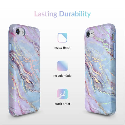 Holo Moonstone Marble iPhone Case