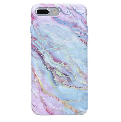 Holo Moonstone Marble iPhone Case