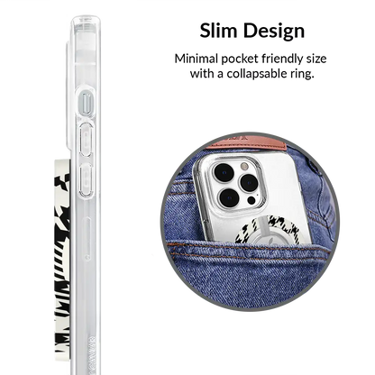 Houndstooth Sweater MagSafe Grip Ring