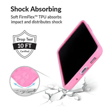 Hot Pink Leopard Samsung Case