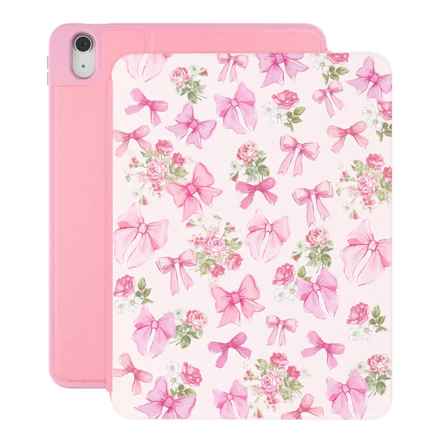 Posie Pink Bow iPad Case
