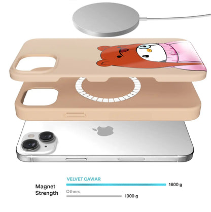 Pudgy Penguins Huddle Up iPhone Case