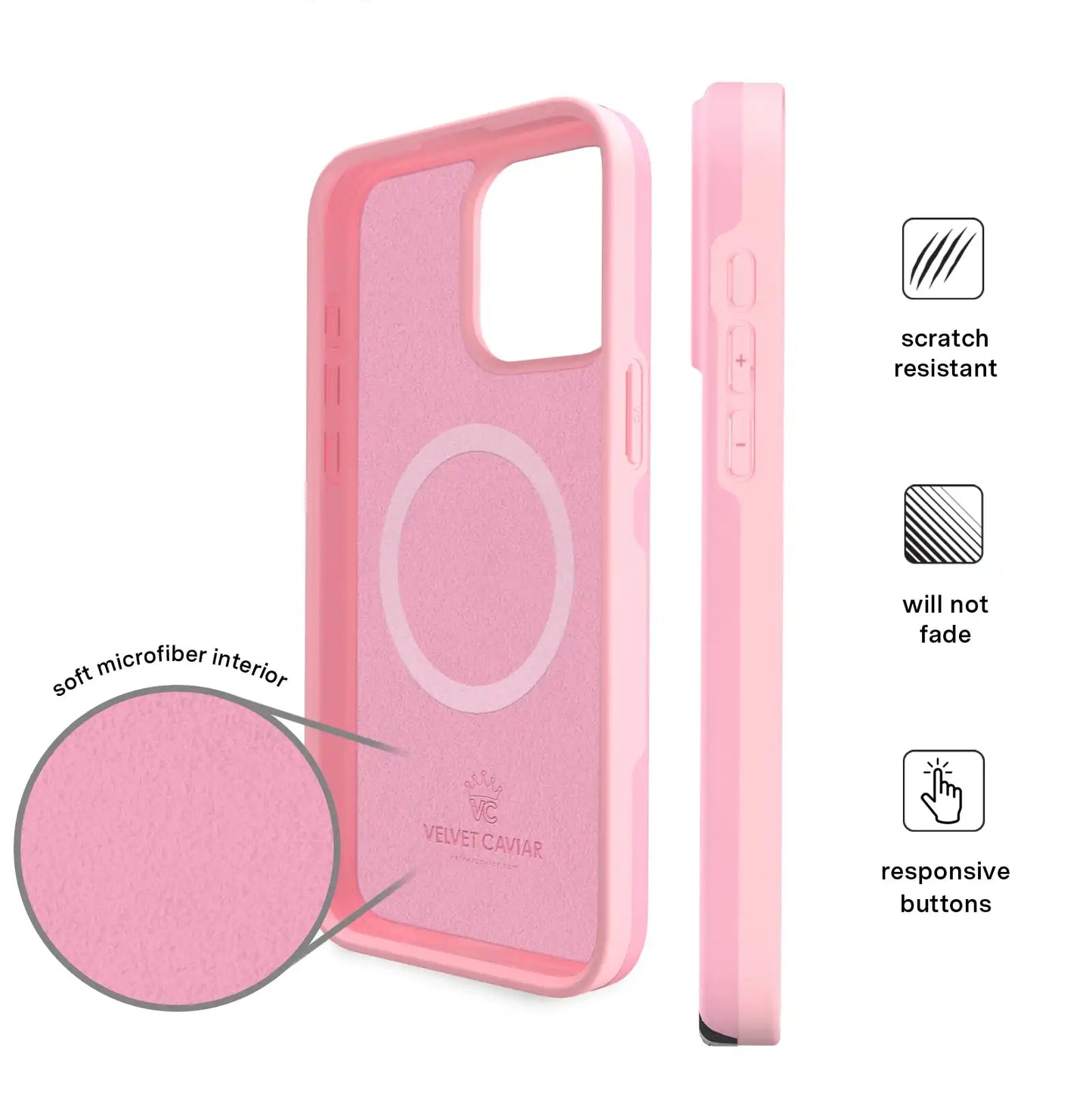 Pudgy Penguins Positive Pink iPhone Case
