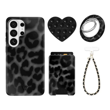 It Girl Black Leopard Samsung Bundle
