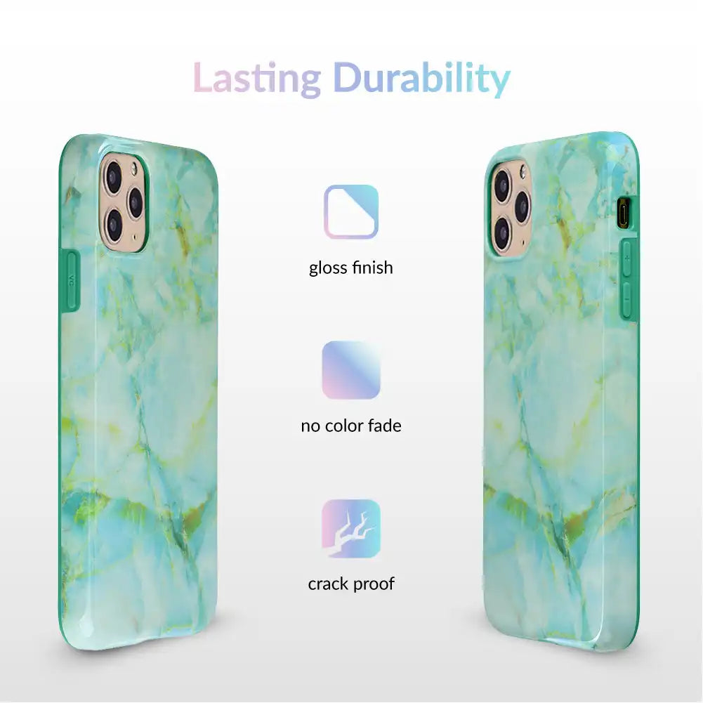Jade Marble iPhone Case