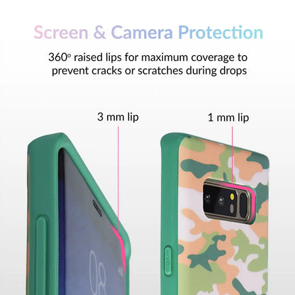 Olive Camo iPhone Case by Kendall Vertes