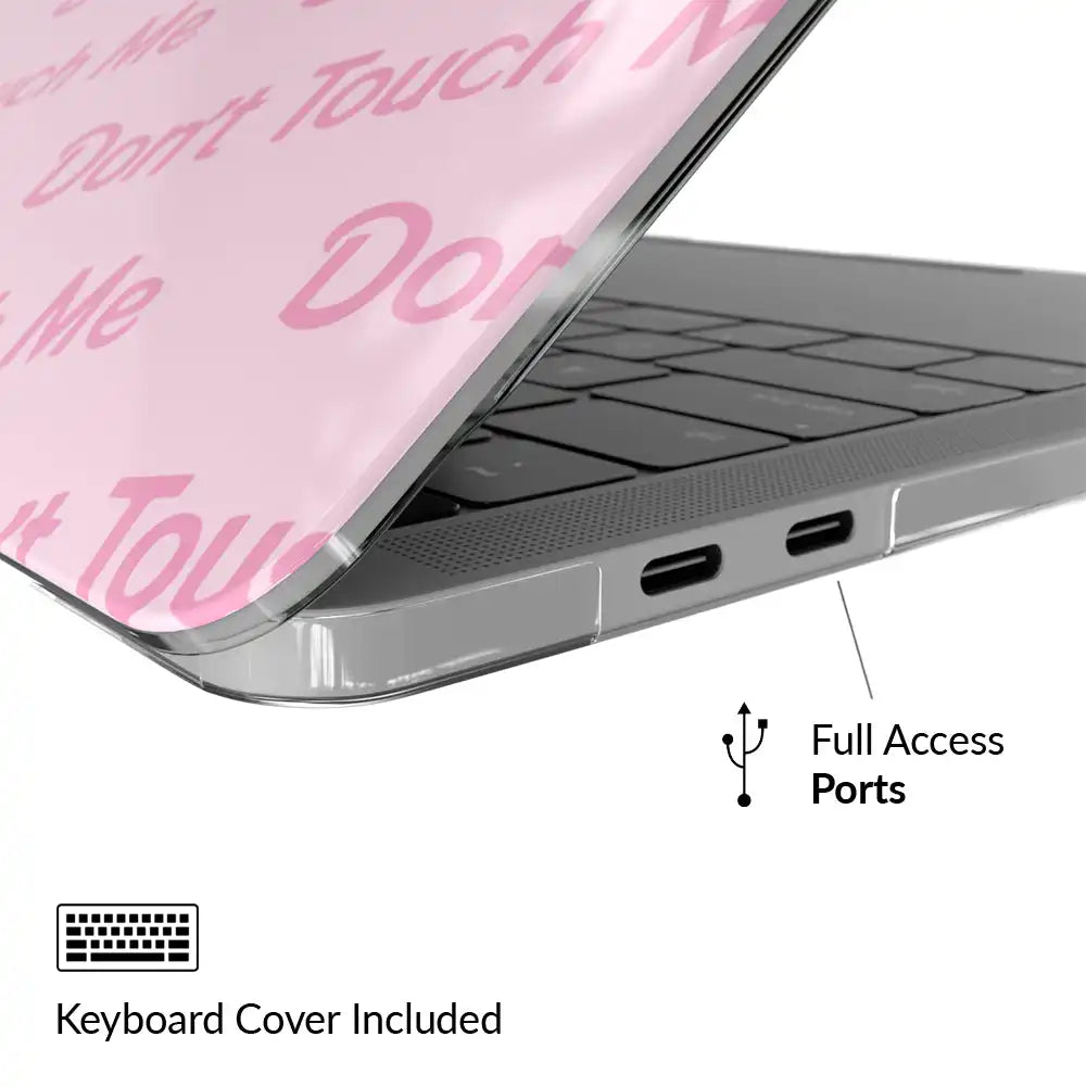 Don't Touch MacBook Case 2.0