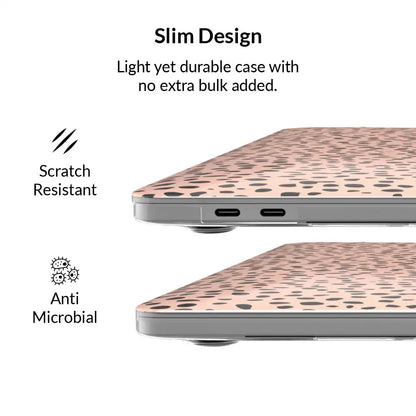 Spotted Nude Cheetah MacBook Case
