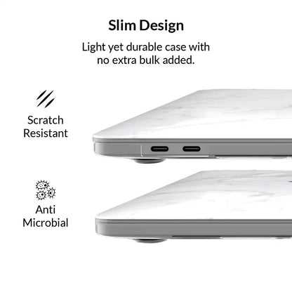 White Marble MacBook Case 2.0