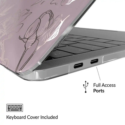 Dusty Floral MacBook Case 2.0