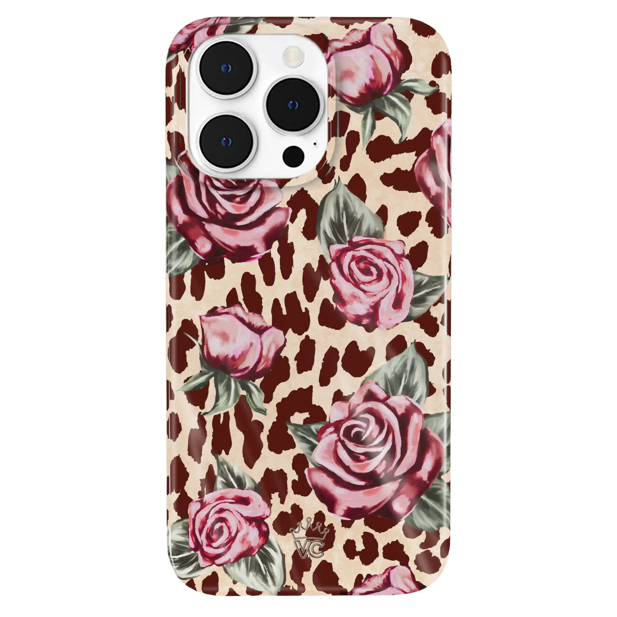 Rosy Leopard iPhone Case