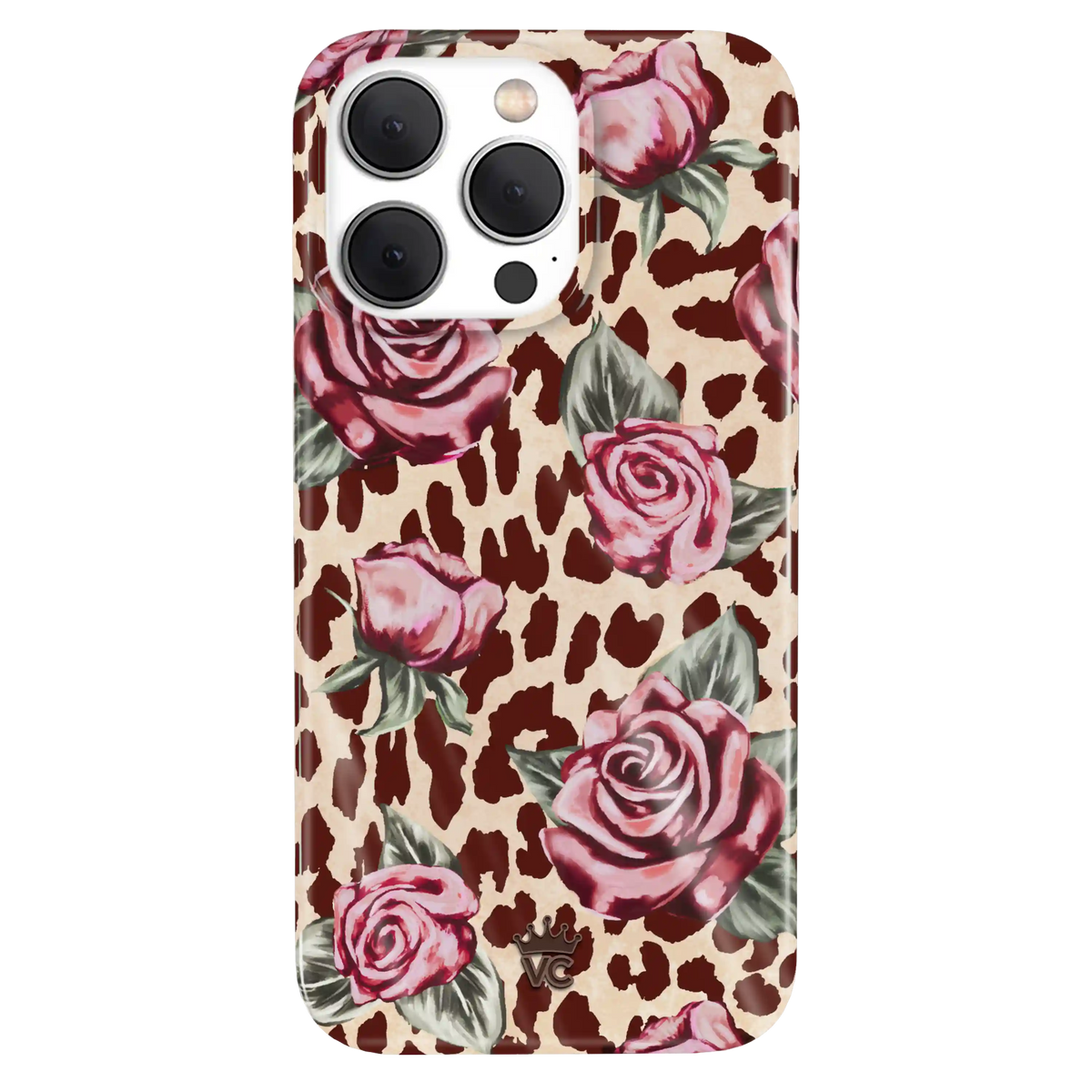 Rosy Leopard iPhone Case