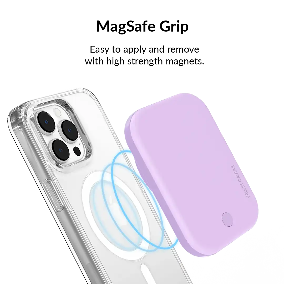 Lilac Gelato Portable MagSafe Charger Power Pack