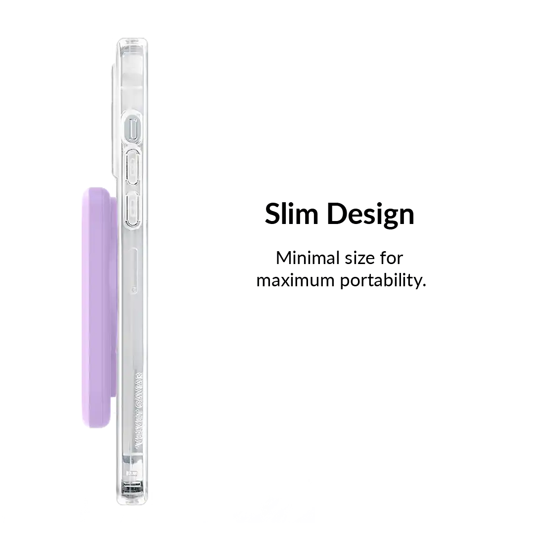 Lilac Gelato Portable MagSafe Charger Power Pack
