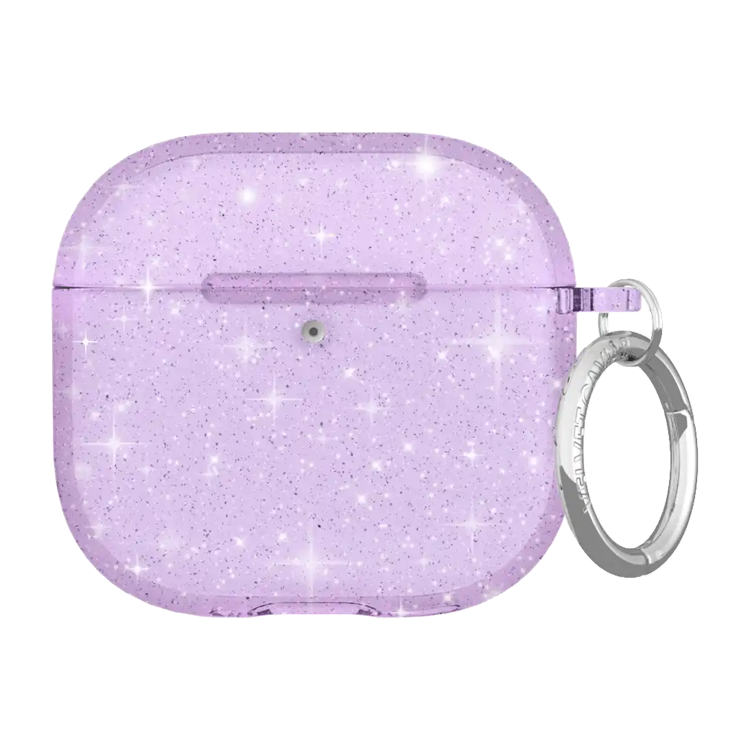 Lilac Stardust AirPod Case