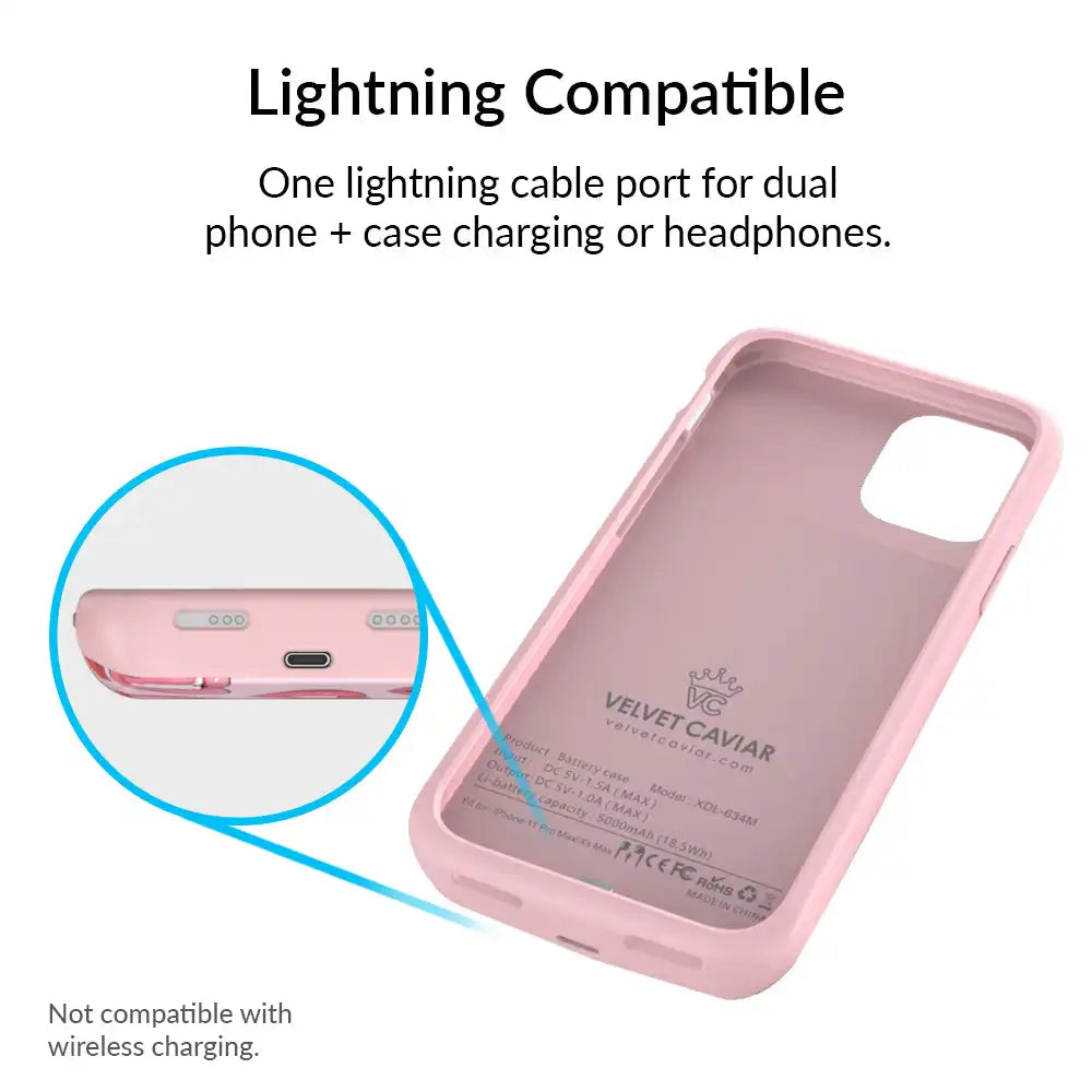 Nude Lips iPhone Charging Case