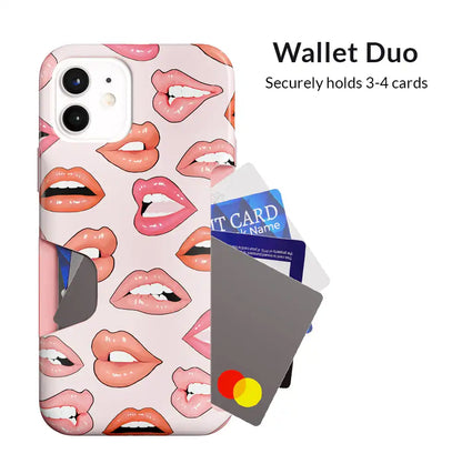Nude Lips iPhone Wallet Case