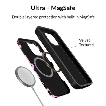 Pink Le Fleur iPhone Case