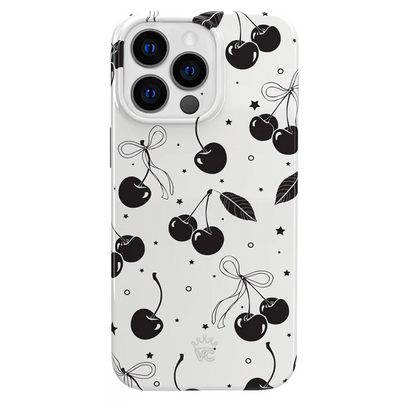 Cherry Noir iPhone Case