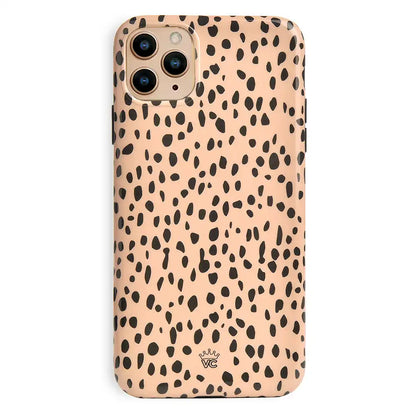 Spotted Nude Cheetah iPhone Case