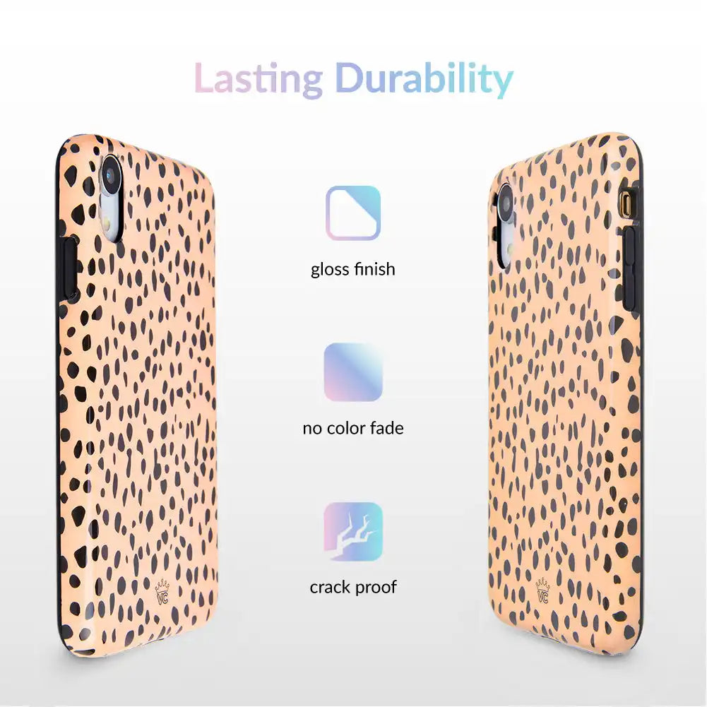 Spotted Nude Cheetah iPhone Case