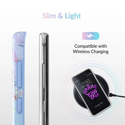 Holo Moonstone Marble Samsung Galaxy Case