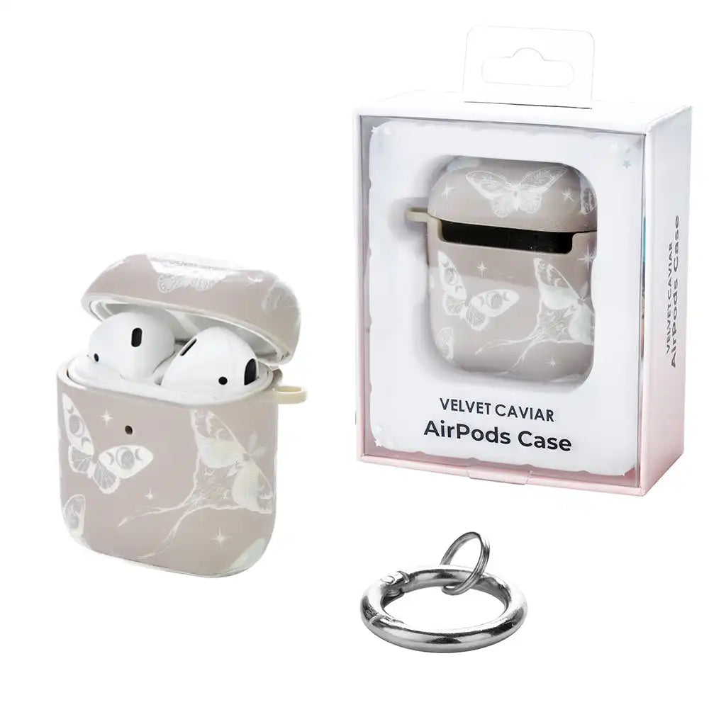 Moonlight Moths AirPods Case
