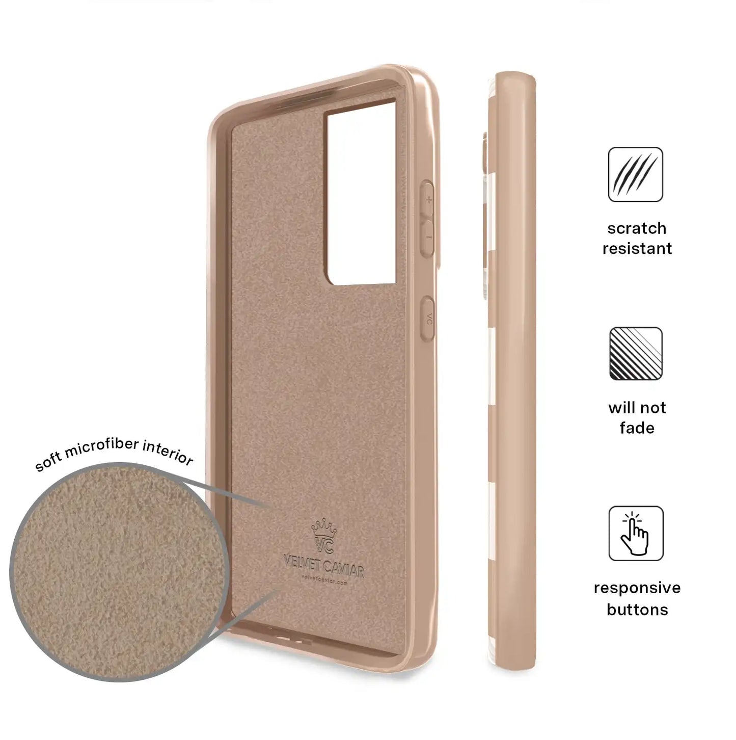 Nude Vibe Checker Samsung Case