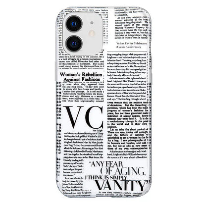 Extra! Extra! iPhone Case