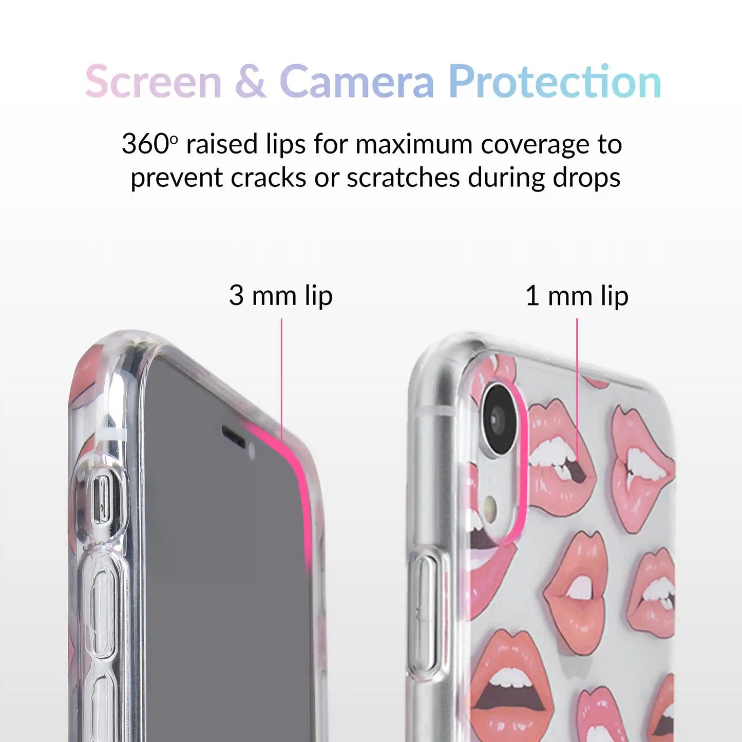 Nude Lips iPhone Case