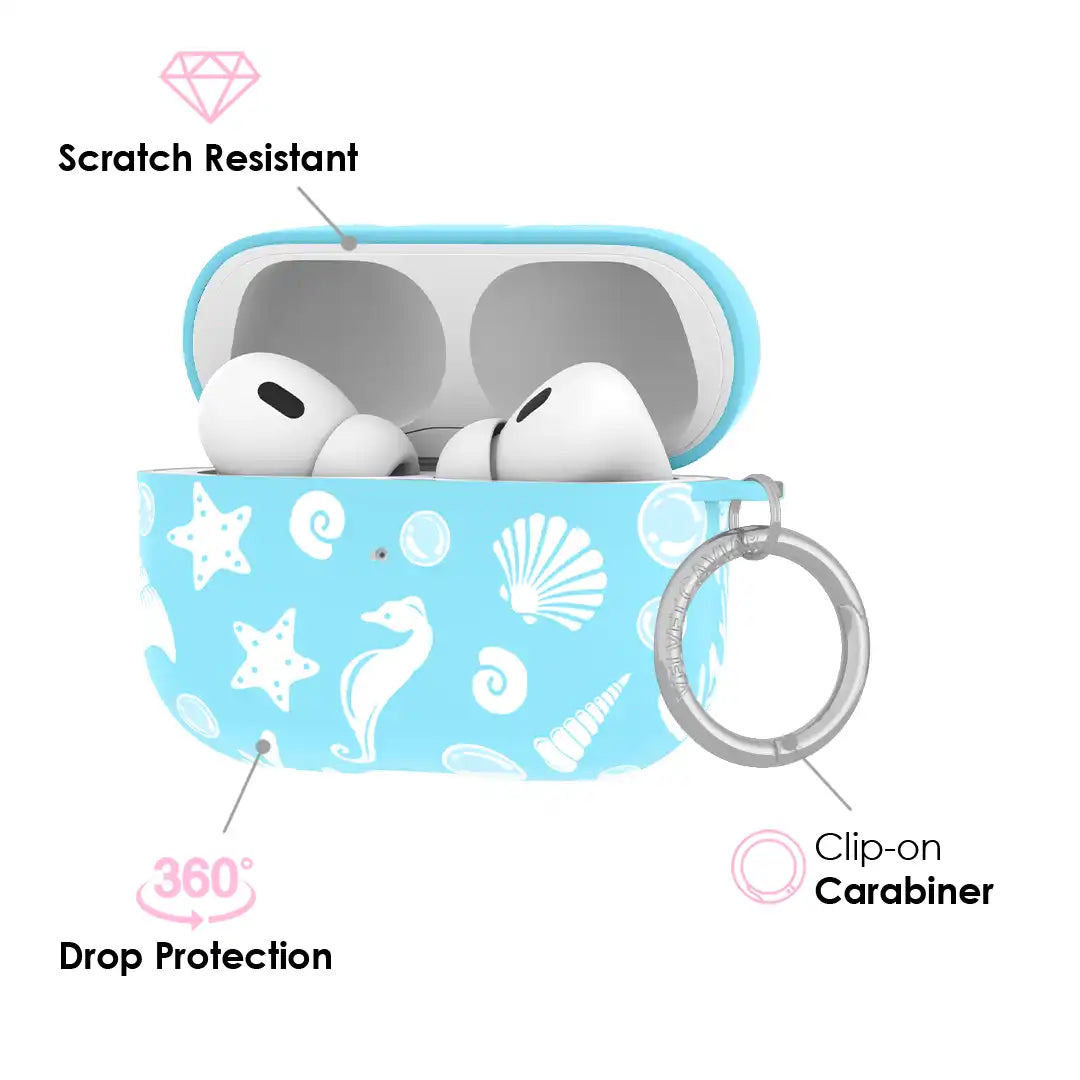 Aquamarine Holo AirPod Case