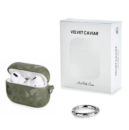 Olive Leopard AirPod Case