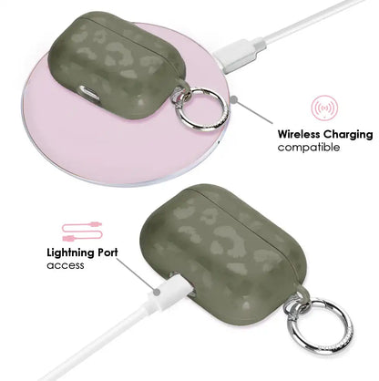 Olive Leopard AirPod Case