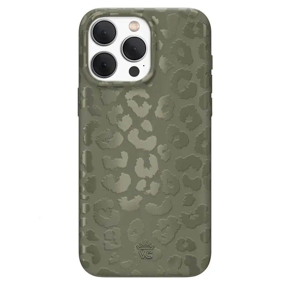 Olive Leopard iPhone Case