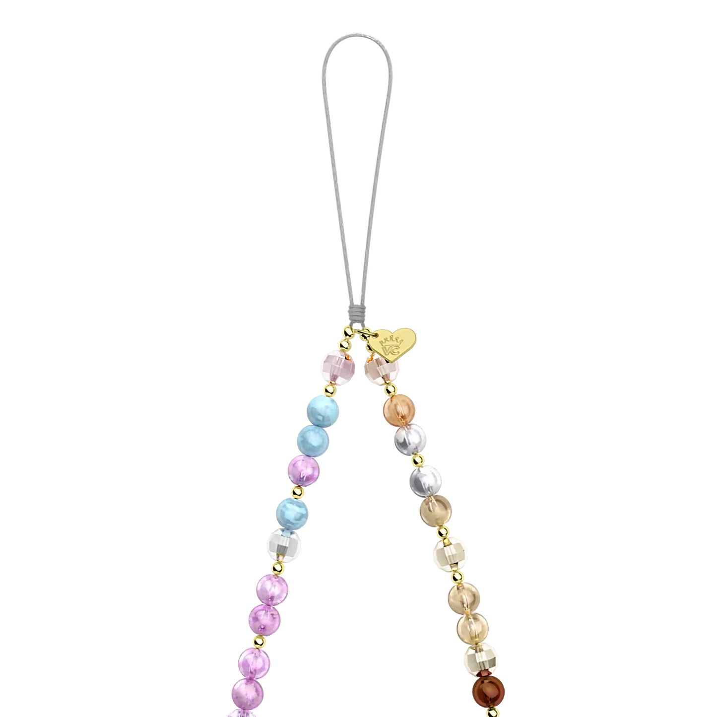 Ombre Gemstone Phone Charm