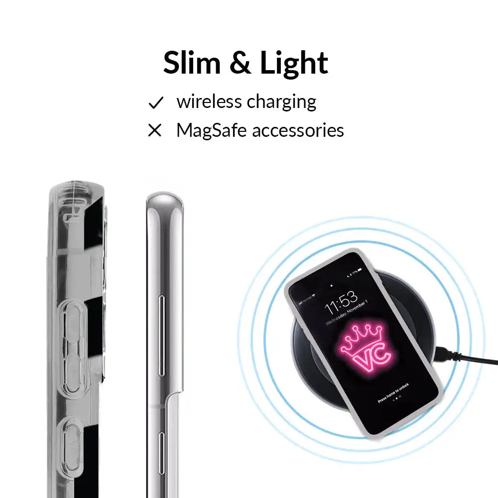 Playboy Checkmate Clear Samsung Case