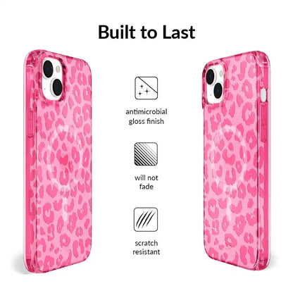 Candy Pink Leopard iPhone Case