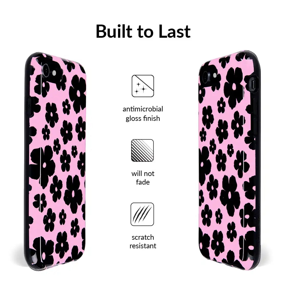 Pink Le Fleur iPhone Case