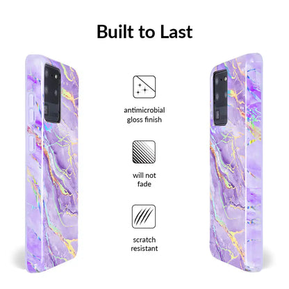 Purple Holo Moonstone Samsung Case