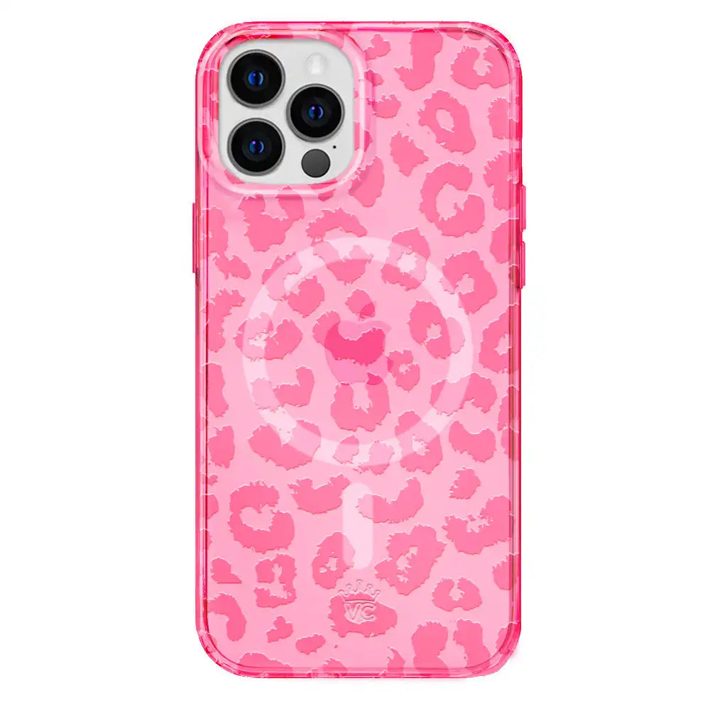 Candy Pink Leopard iPhone Case