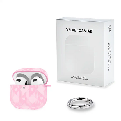 Dolly Pink Gingham AirPod Case
