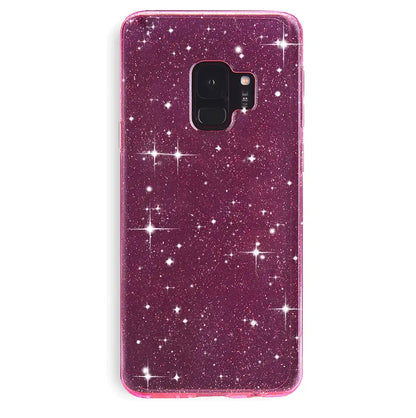 Pink Stardust Glitter Samsung Case