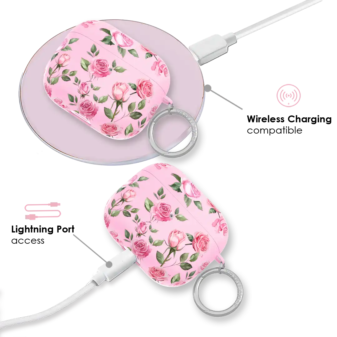 Baby Pink Roses AirPod Case