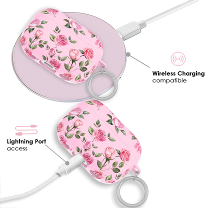 Baby Pink Roses AirPod Case