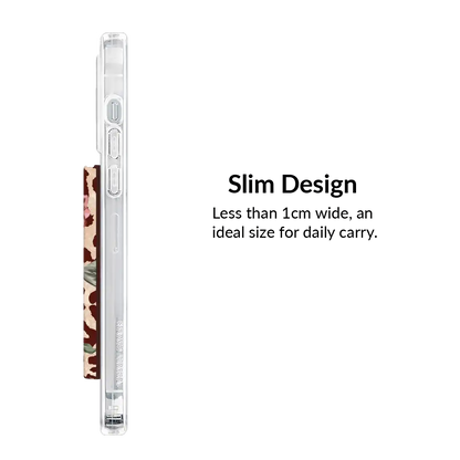 Rosy Leopard MagSafe Wallet