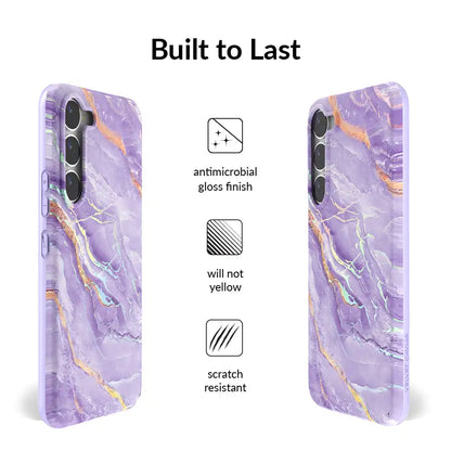 Purple Holo Moonstone Samsung Case