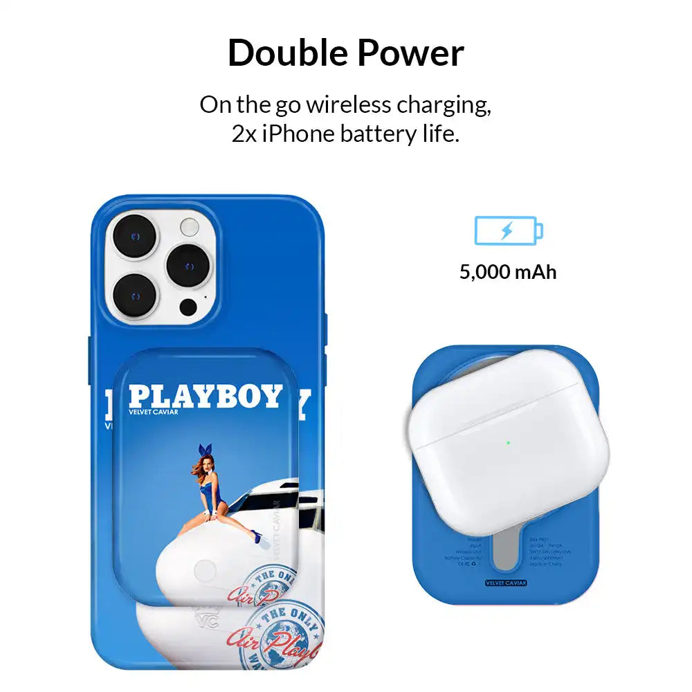Playboy First Class Portable MagSafe Charger Power Pack