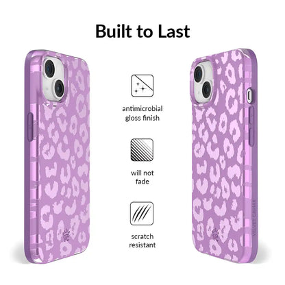 Amethyst Leopard iPhone Case
