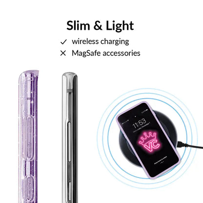 Lilac Stardust Samsung Case